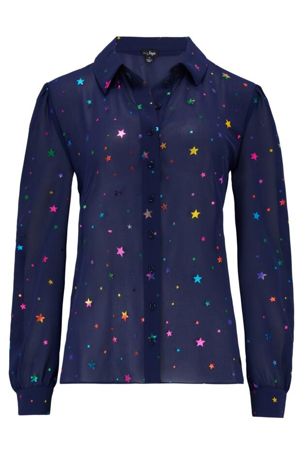 Natalya Fuller Bust Chiffon Shirt 