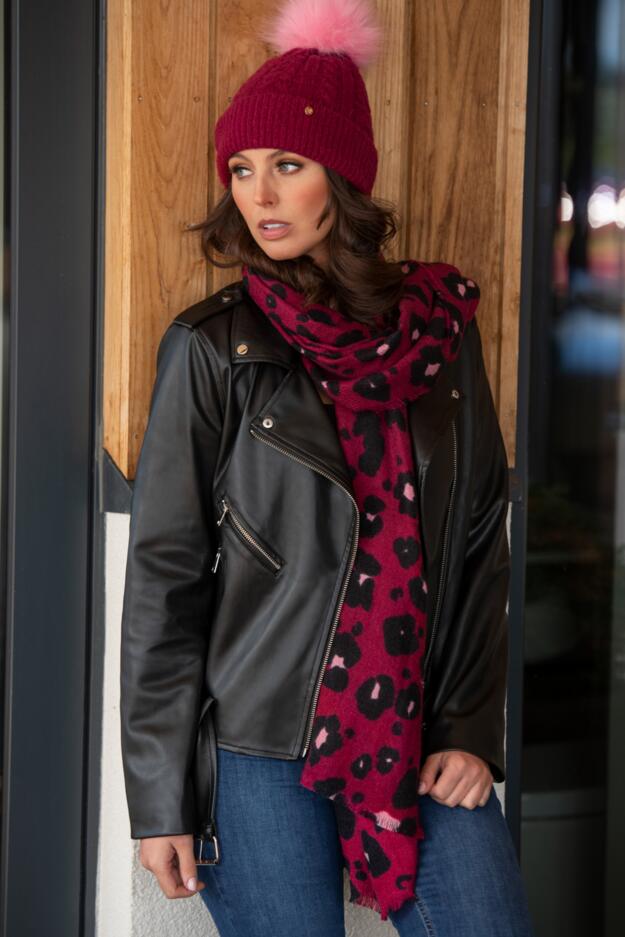 Oversized Printed Supersoft Scarf 