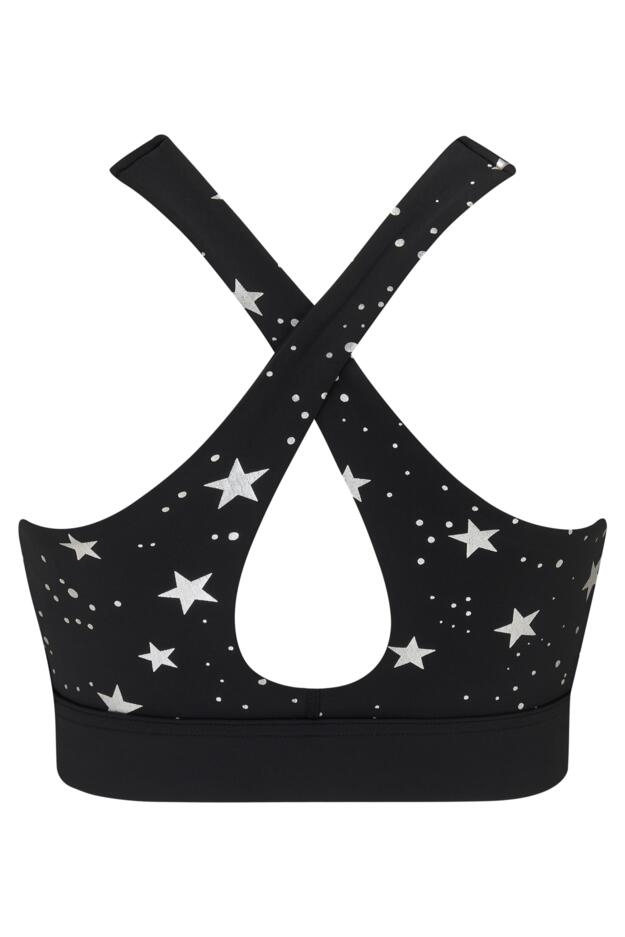 Energy Star Foil Crop Top