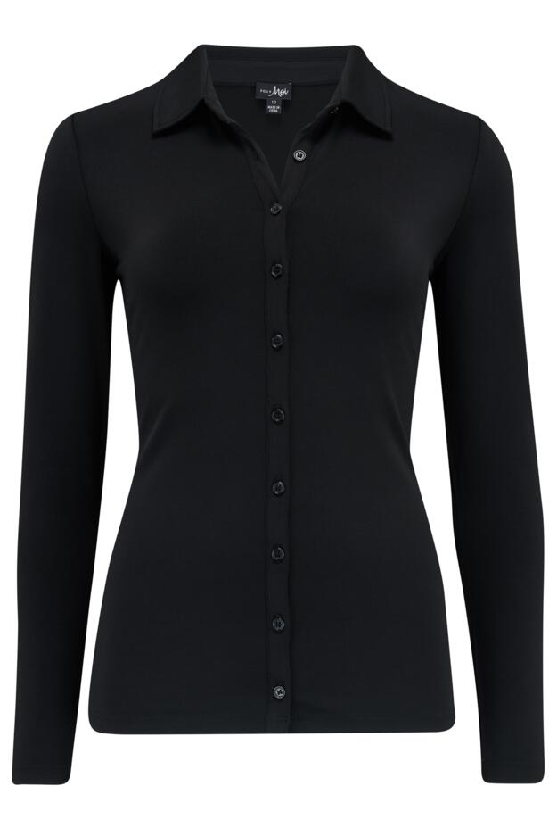 Bailey Slinky Jersey Stretch Shirt