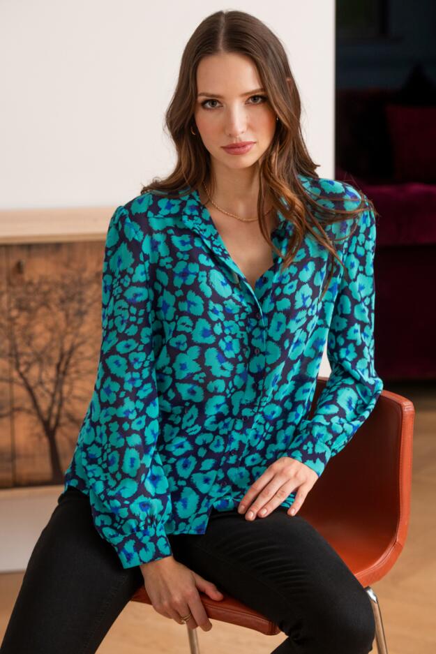 Natalya Fuller Bust Chiffon Shirt 
