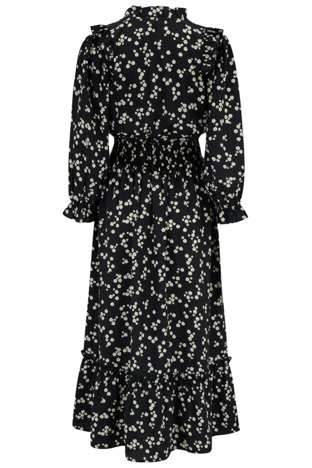 Maggie Fuller Bust Woven Frill Midi Dress