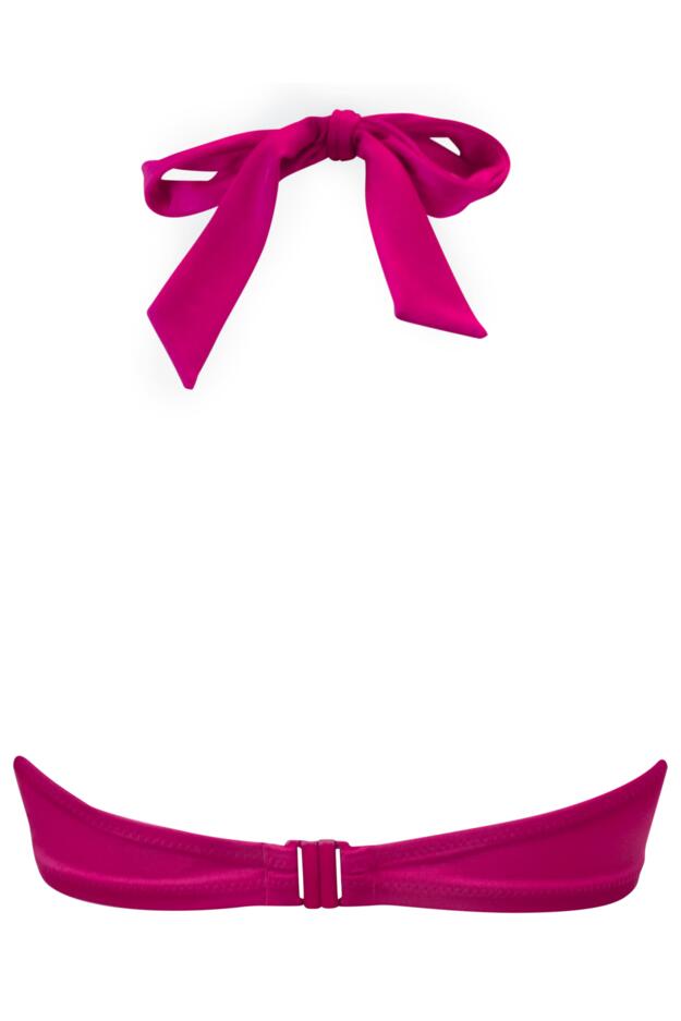 Azure Halter Lightly Padded Underwired Bikini Top