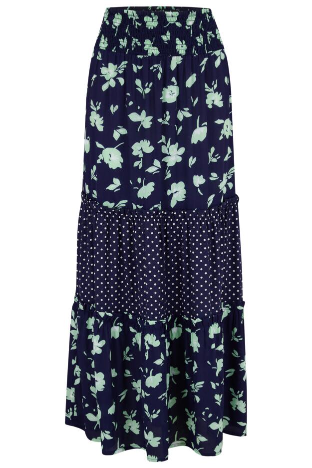 Tahlia Tiered Woven Maxi Skirt