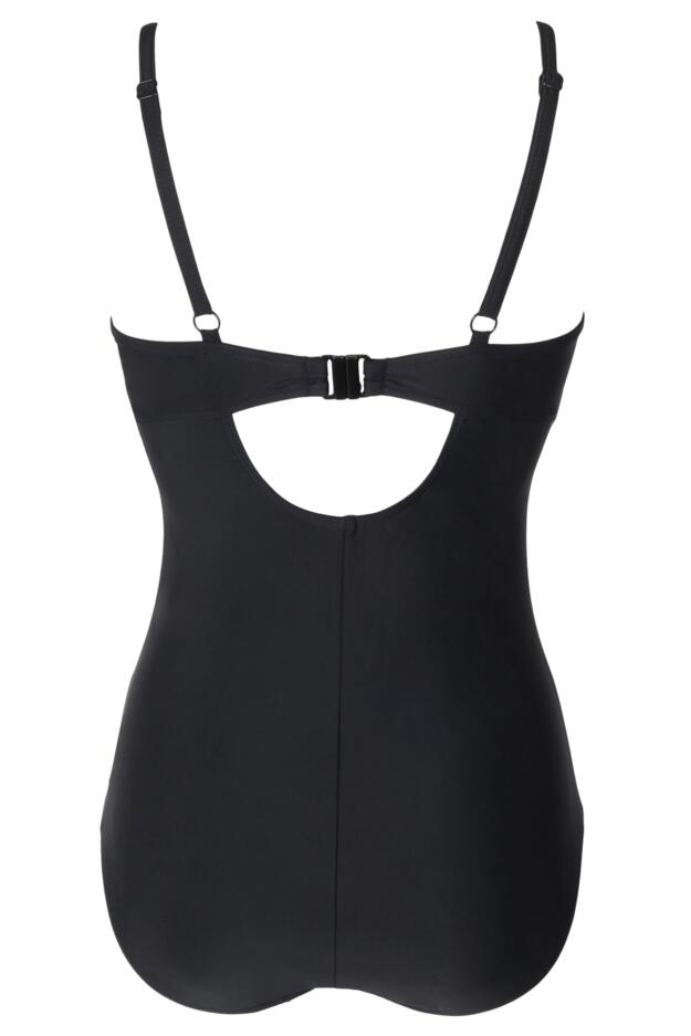 Free Spirit Lightly Padded Underwired Twist Front Tummy Control Swimsuit 