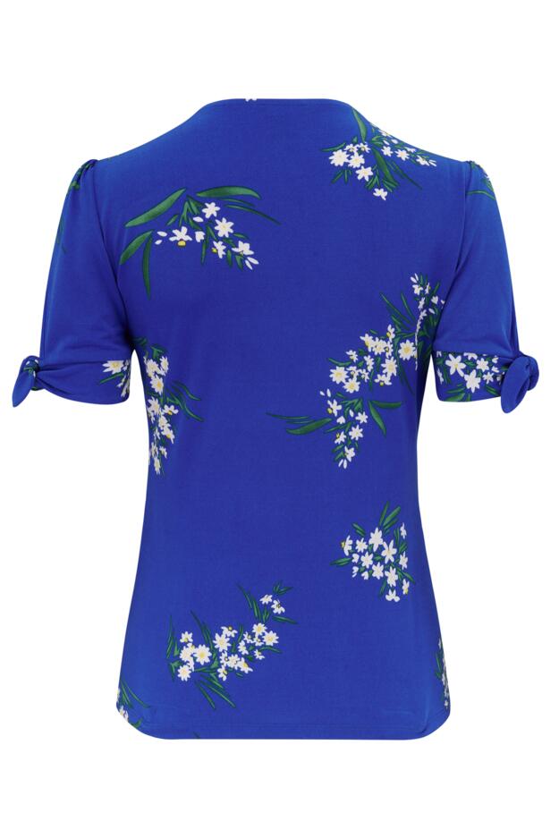 Bella Fuller Bust V-Neck Slinky Stretch Top