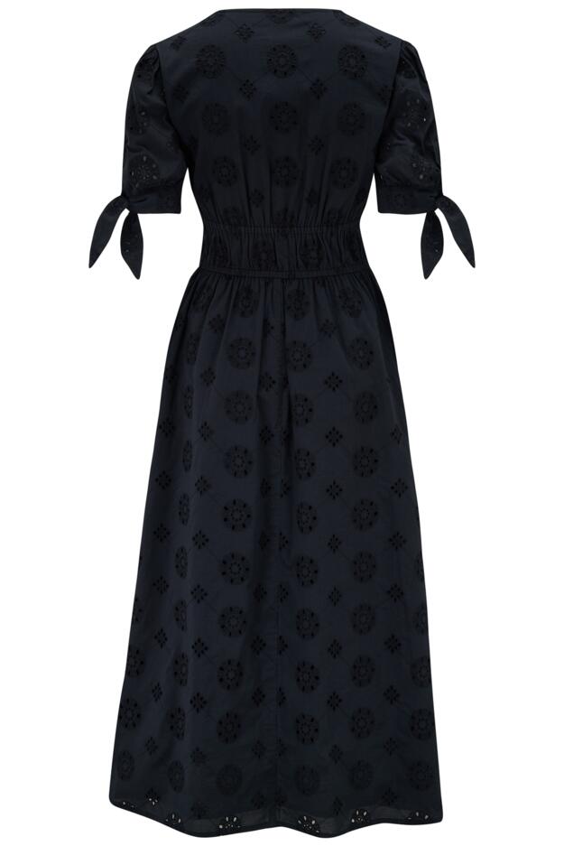 Amanda Cotton Broderie Schiffli Tiered Midaxi Dress