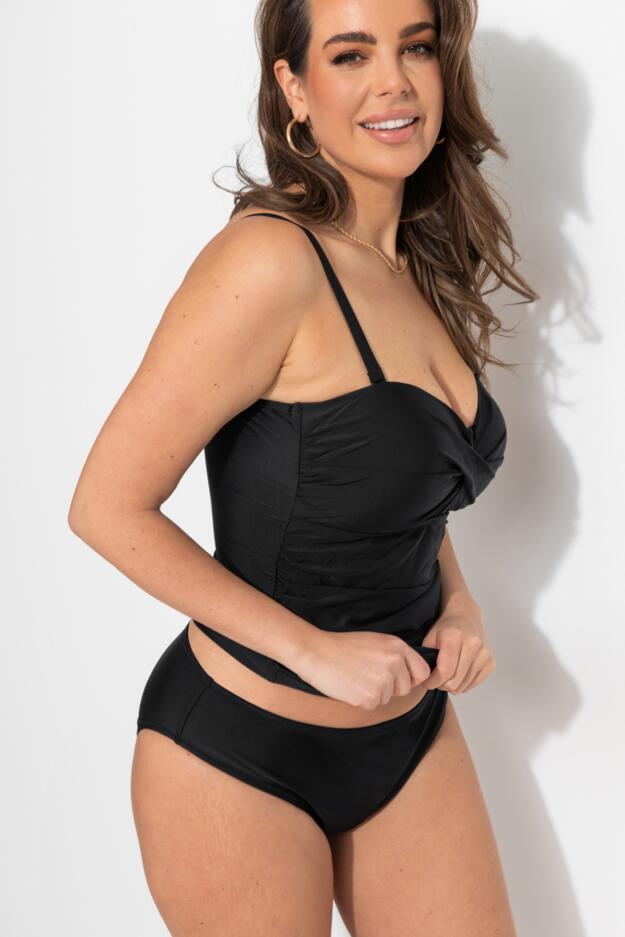 Santa Monica Non Wired Strapless Bandeau Tankini Top 