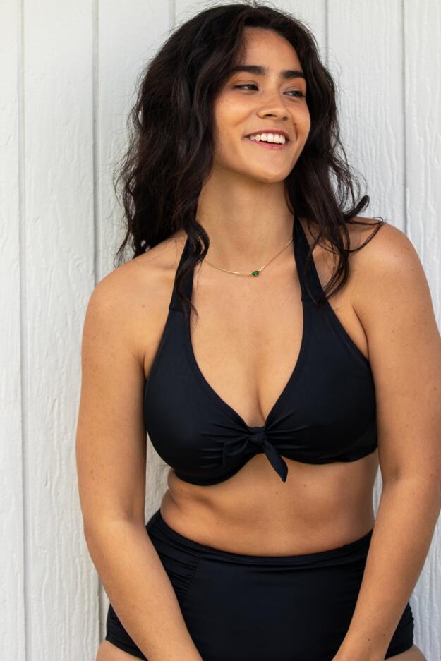 Madrid Underwired Halter Triangle Bikini Top 