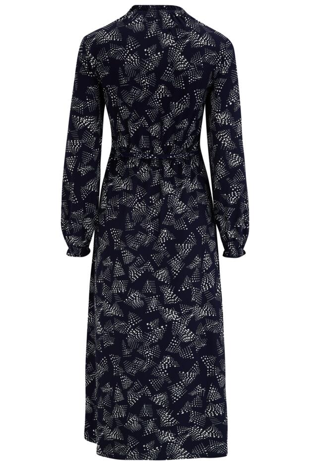 Bridget Fuller Bust Slinky Stretch Long Sleeve Midi Dress