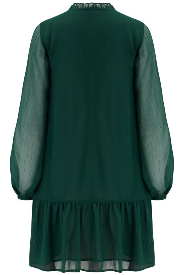 Sian Chiffon Long Sleeve Tiered Boho Dress