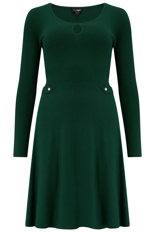 Helen Knit Skater Skirt Dress