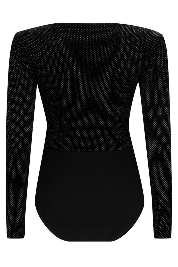 Britney Glitter Stretch Velvet Body