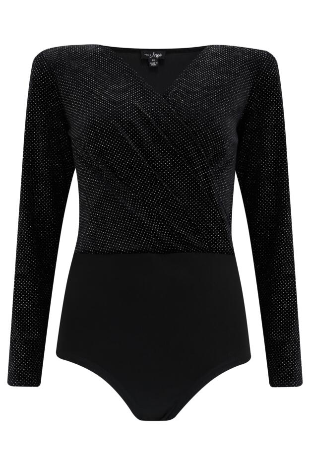 Britney Glitter Stretch Velvet Body
