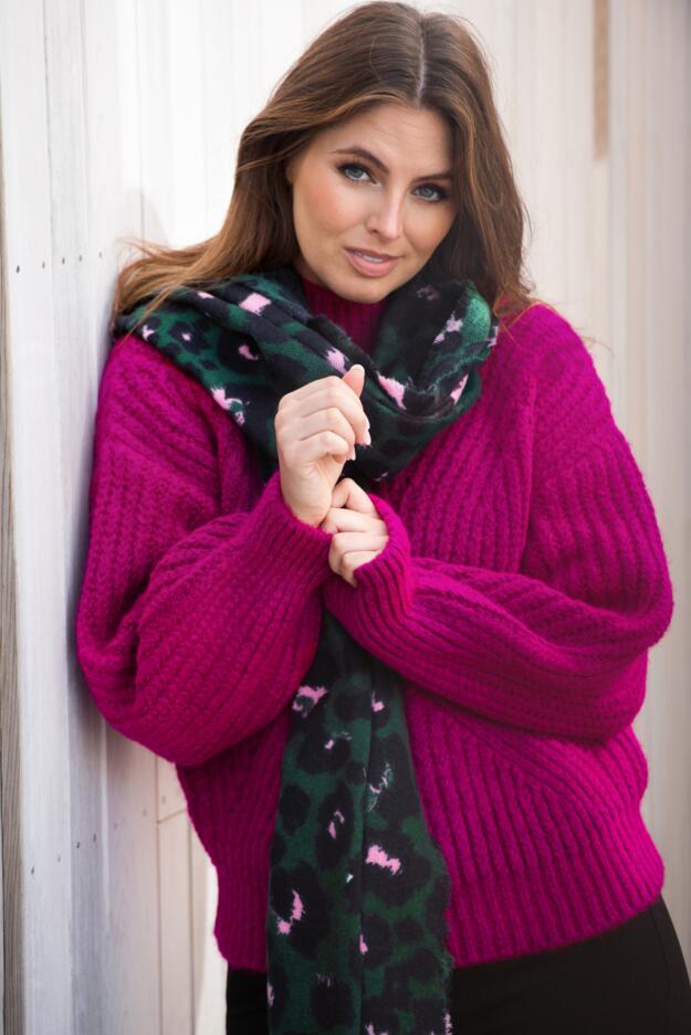 Oversized Printed Supersoft Scarf 