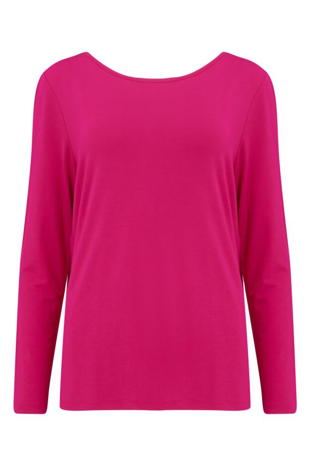 Cross Back Jersey Yoga Top