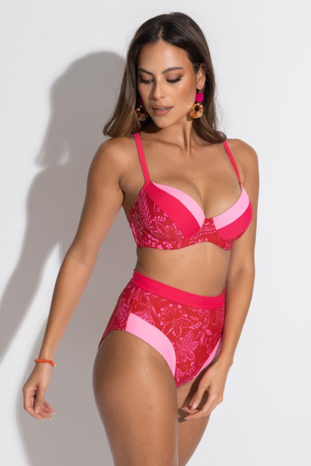 Palm Springs Padded Underwired Convertible Bikini Top 