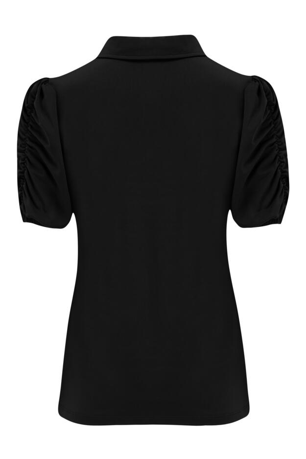 Jodie Fuller Bust Slinky Stretch Half Button Top