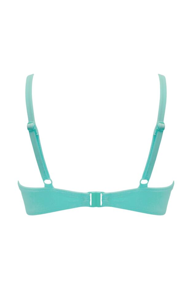 Bermuda Underwired Padded Frill Bikini Top