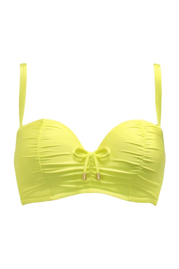 Santa Cruz Strapless Lightly Padded Underwired Bikini Top