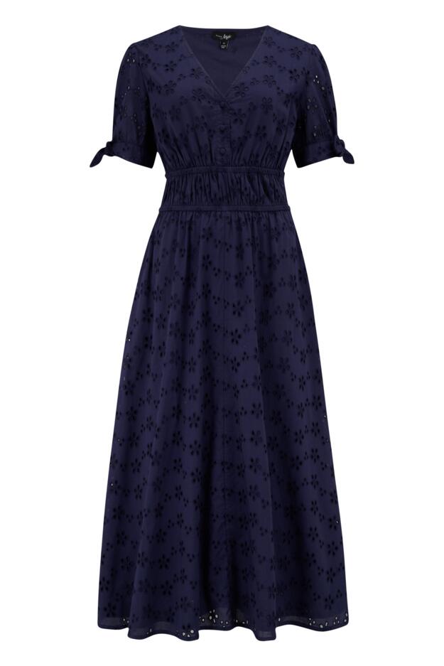 Amanda Cotton Broderie Tiered Midaxi Dress