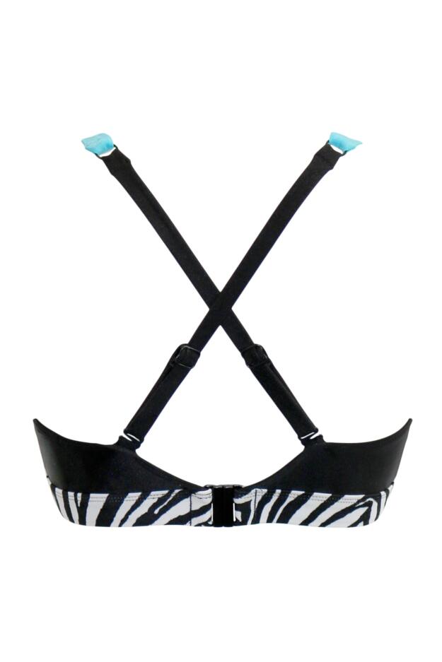 Palm Springs Colour Block Non-Wired Bikini Top