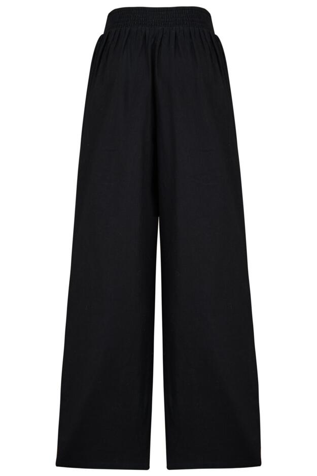 Quinn Shirred Waist Linen Blend Co-Ord Trouser