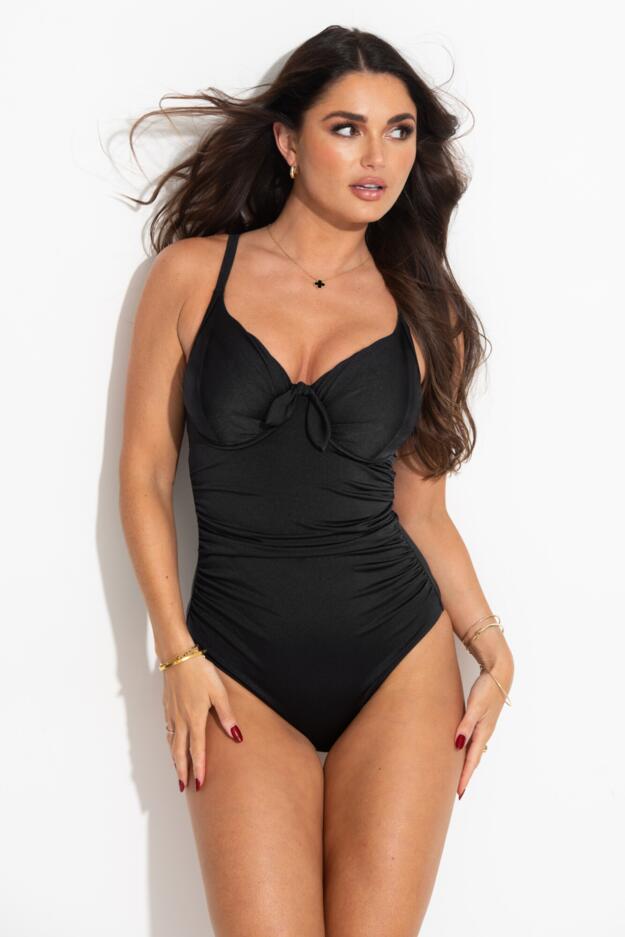 St Kitts Underwired Non-Padded Side Support Swimsuit