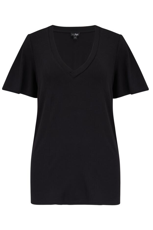 Serena V-Neck Jersey T-Shirt