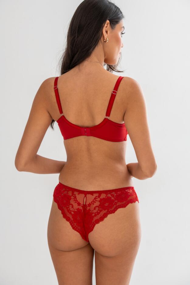 Fleur Non-Padded Lace Balconette Set