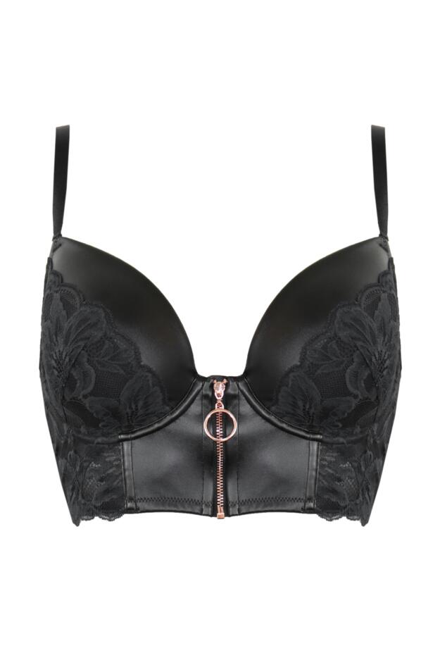 Onyx Front Fastening Lightly Padded Set