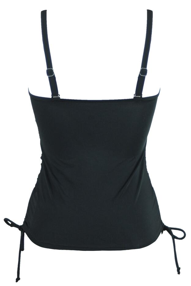 Space Strapless Bandeau Tankini Top